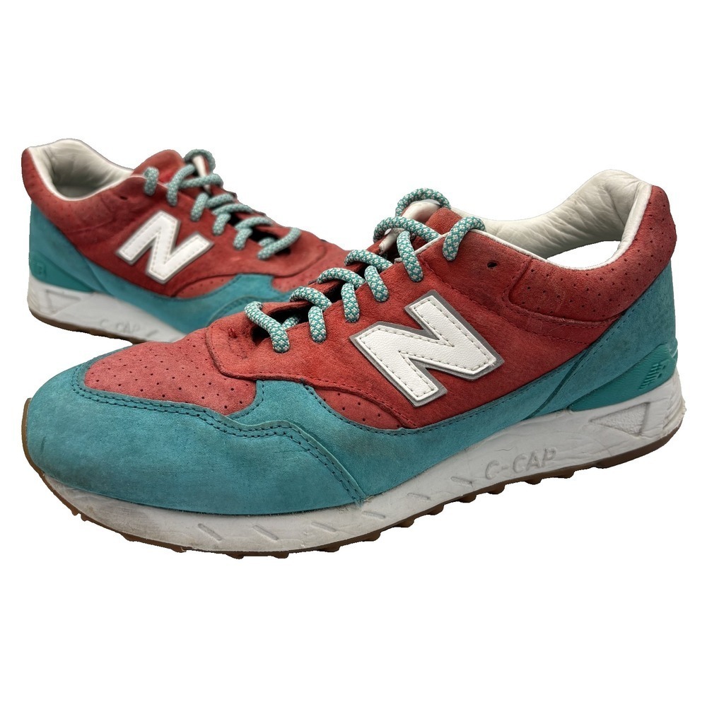 New Balance 496 Shoes Mens Size 8 CM496CP Ronnie Fieg Miami Pool Sneakers